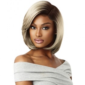 Outre Synthetic 5" Deep L-Part Swiss Lace Front Wig DAKOTA